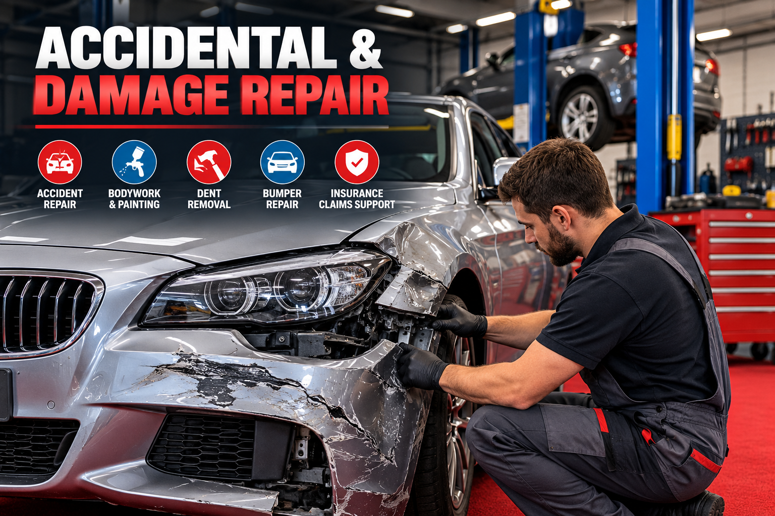 Accidental and Damage Repair 3 Accidental Damage Repair Workshop