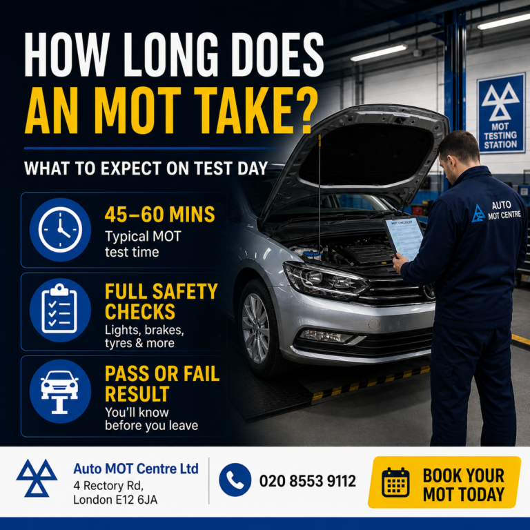 how long does MOT take